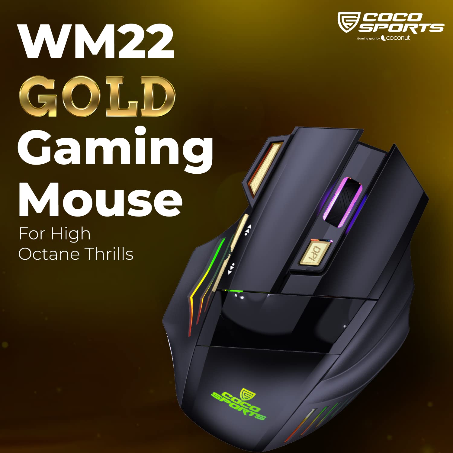 WM22 GOLD WIRELESS MOUSE WM22 GOLD WIRELESS MOUSE