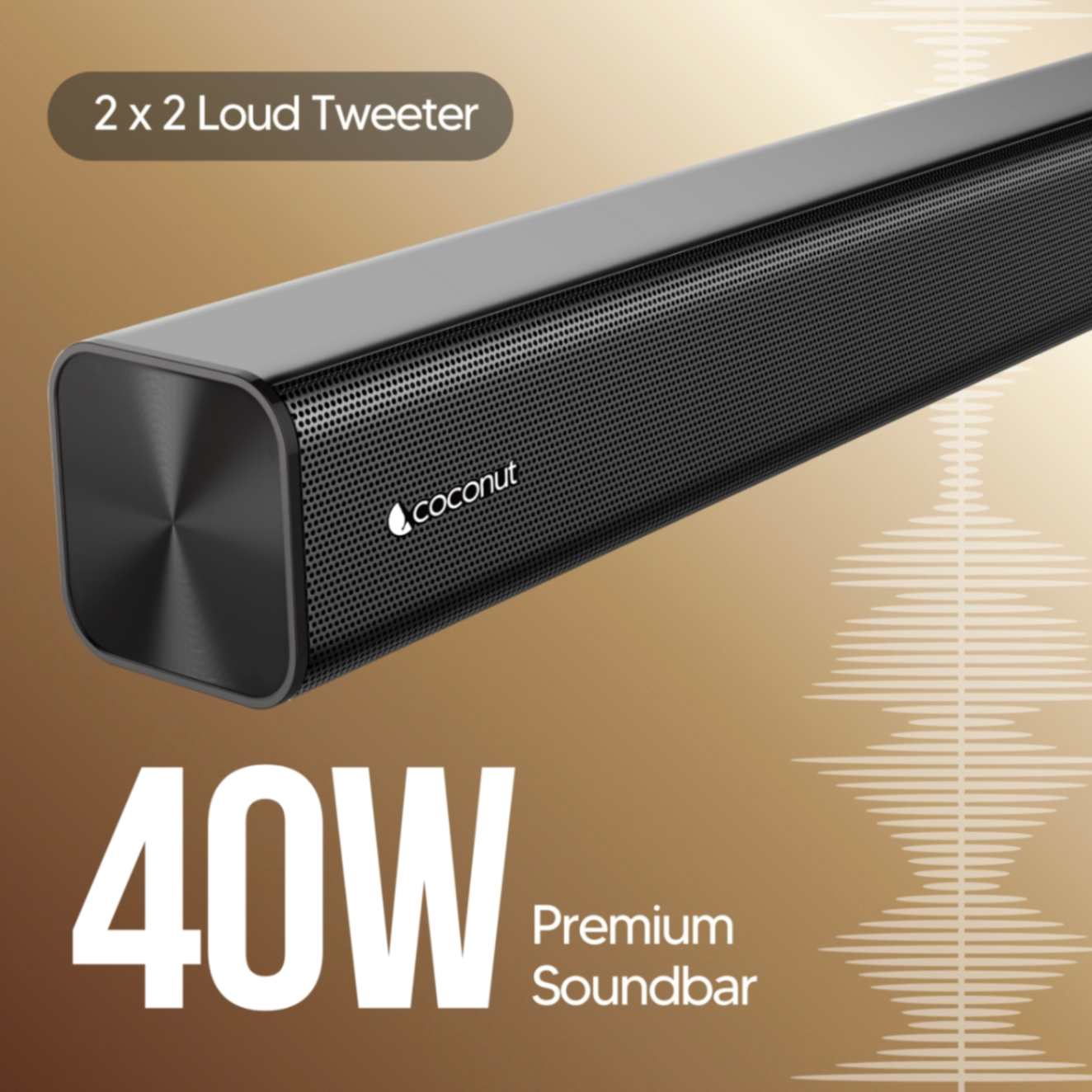 Coconut Sound Bar speaker WS01 ARIA Coconut Sound Bar speaker WS01 ARIA
