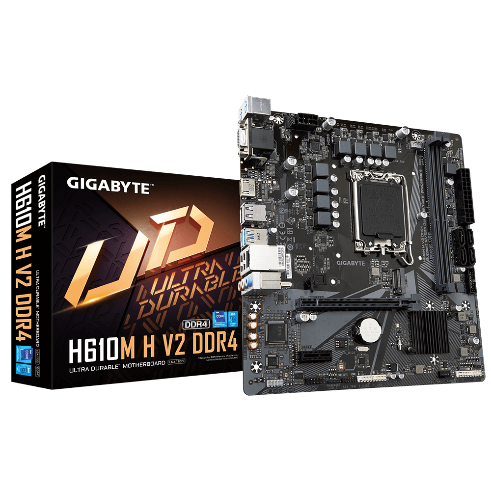GIGABYTE H610M H V2 DDR4 GIGABYTE H610M H V2 DDR4