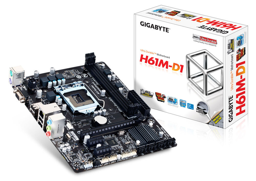 GIGABYTE H61M-S ULTRA DURABLE MOTHERBOARD GIGABYTE H61M-S ULTRA DURABLE MOTHERBOARD