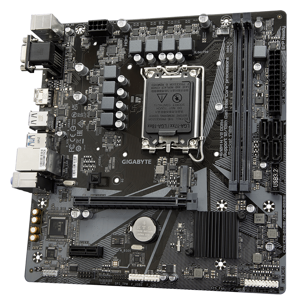 GIGABYTE H610M H V2 DDR4 GIGABYTE H610M H V2 DDR4