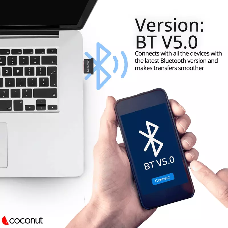 COCONUT BLUETOOTH ADAPTER - WA03 COCONUT BLUETOOTH ADAPTER - WA03