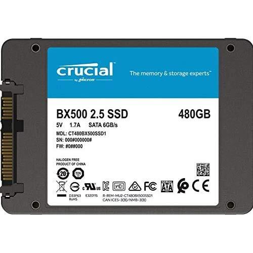 CRUCIAL BX500 480GB 2.5-INCH SOLID STATE DRIVE CRUCIAL BX500 480GB 2.5-INCH SOLID STATE DRIVE