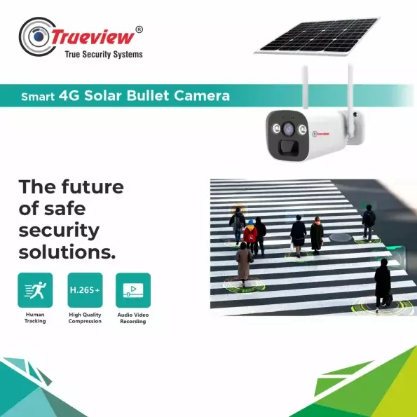 TRUEVIEW 4 MP 4G BULLET SOLAR CAMERA (T18167-AE) TRUEVIEW 4 MP 4G BULLET SOLAR CAMERA (T18167-AE)