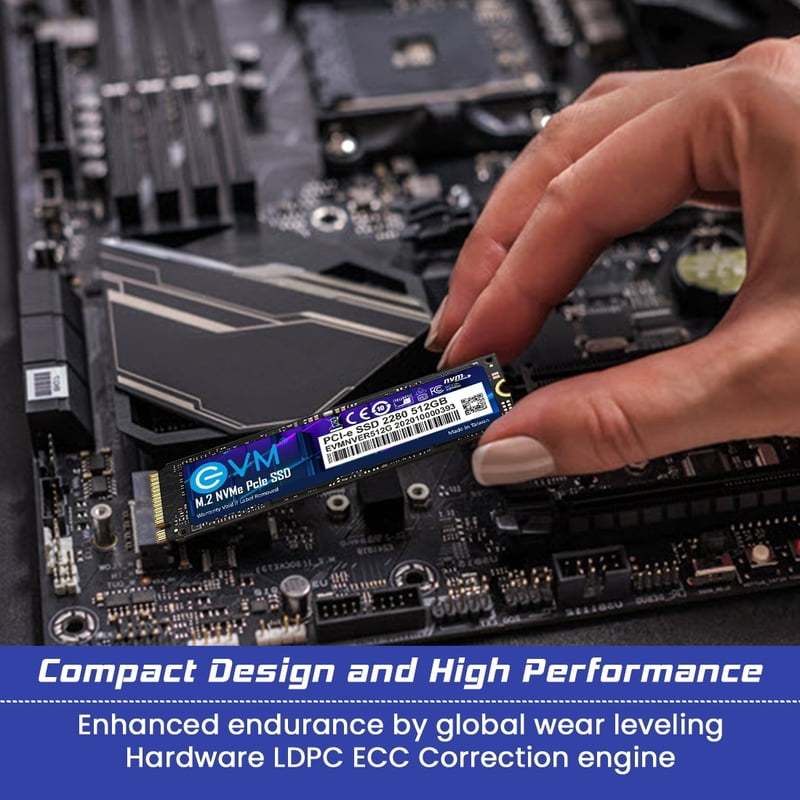 EVM M.2 NVMe PCle SSD Modules High Performance 512GB EVM M.2 NVMe PCle SSD Modules High Performance 512GB