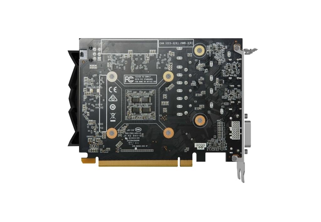 ZOTAC 4GB GTX1650 D6 DUAL FAN GRAPHICS CARD ZOTAC 4GB GTX1650 D6 DUAL FAN GRAPHICS CARD