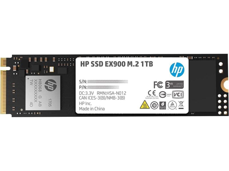 HP SSD EX900 M.2 NVMe 1TB HP SSD EX900 M.2 NVMe 1TB