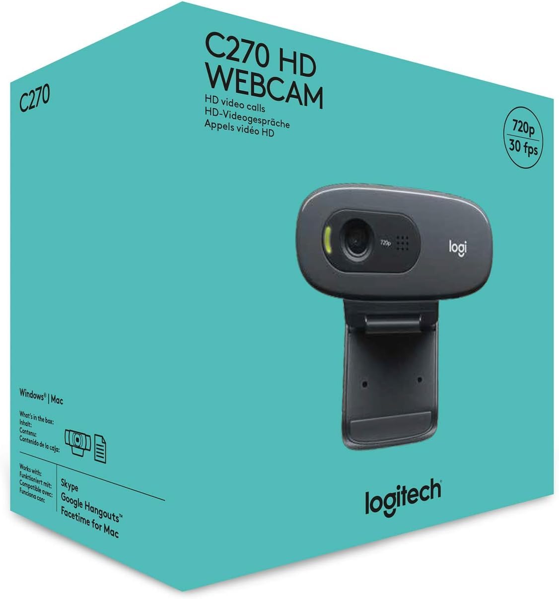 LOGITECH WEBCAM C270HD LOGITECH WEBCAM C270HD