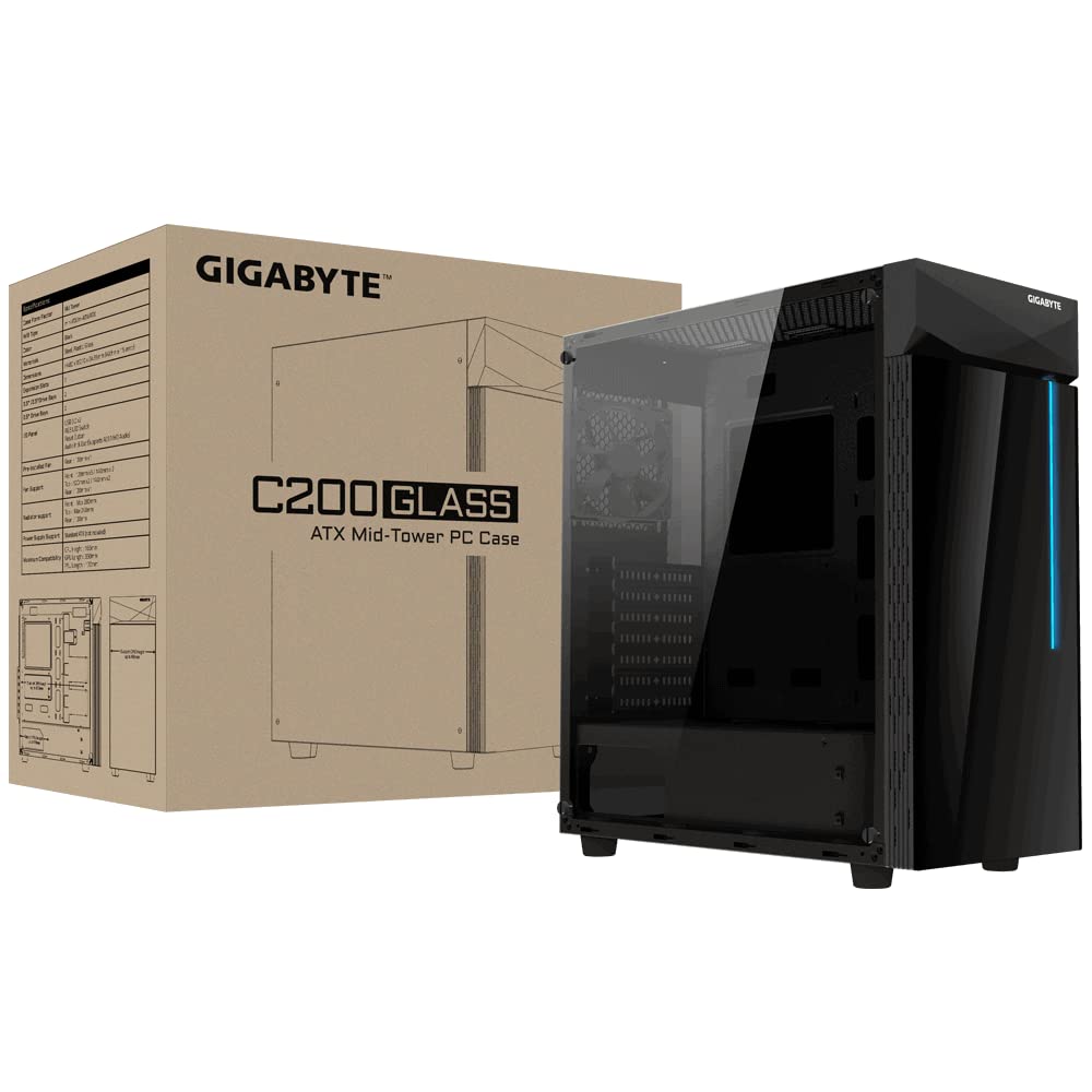 Gigabyte C200G ATX Cabinet Gigabyte C200G ATX Cabinet