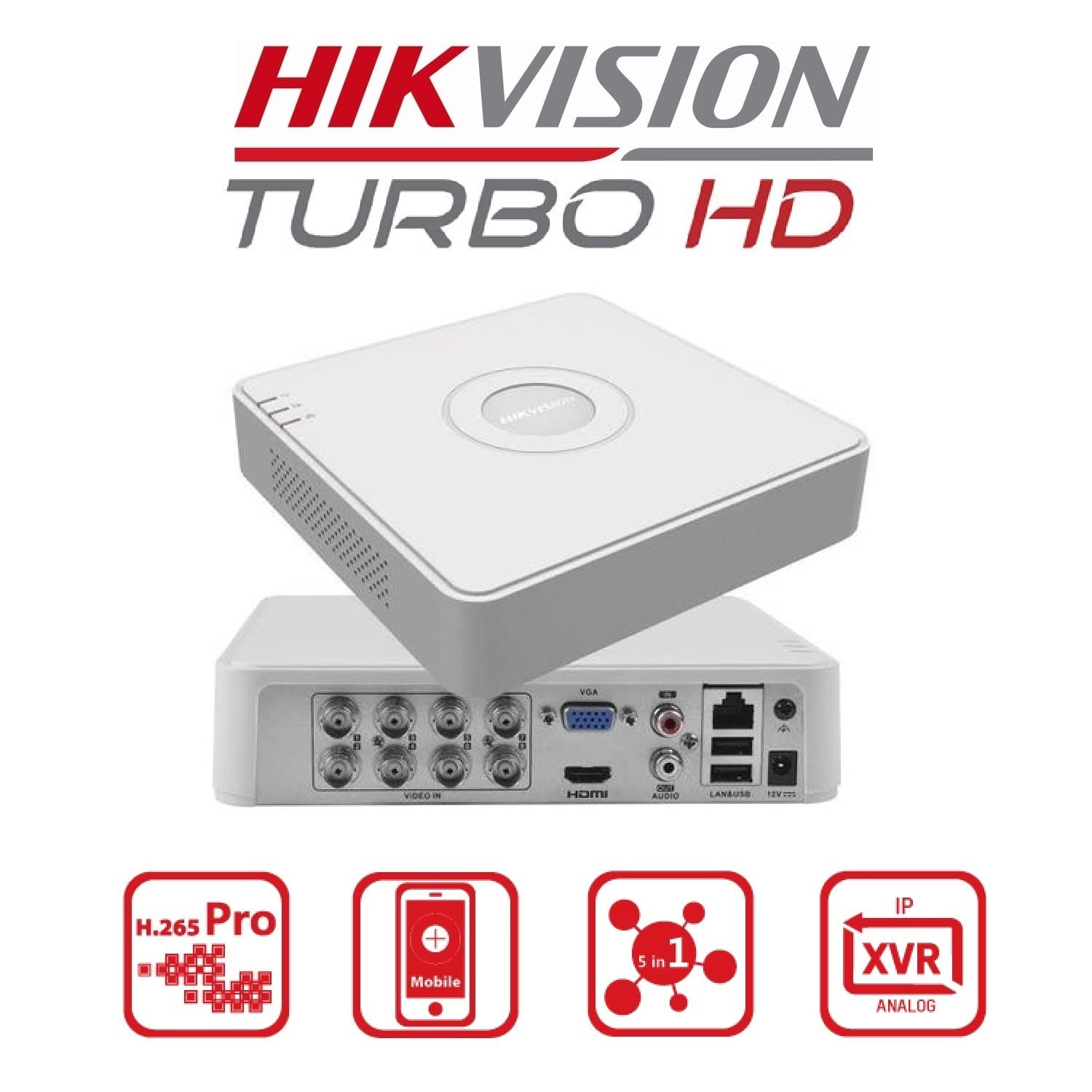 HIKVISION 8CH TURBO DVR (7108HQHI-M1/S) HIKVISION 8CH TURBO DVR (7108HQHI-M1/S)