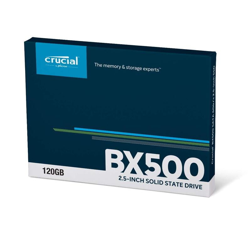 CRUSIAL BX500 2.5-INCH SOLID STATE DRIVE 120GB CRUSIAL BX500 2.5-INCH SOLID STATE DRIVE 120GB