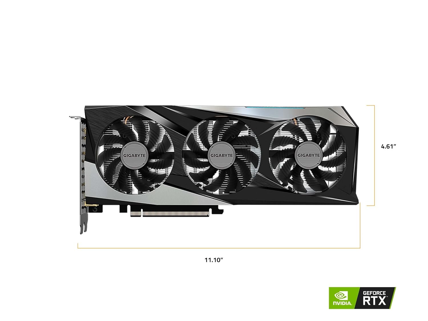 GIGABYTE 8GB RTX 3050 WINDFORCE GRAPHICS CARD GIGABYTE 8GB RTX 3050 WINDFORCE GRAPHICS CARD