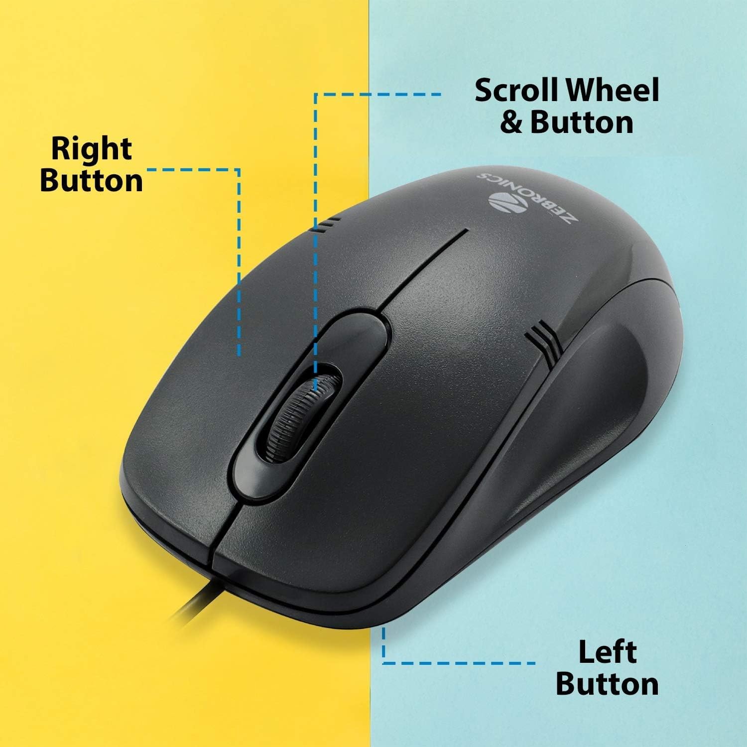 ZEBRONICS USB MOUSE (POWER PLUS) ZEBRONICS USB MOUSE (POWER PLUS)