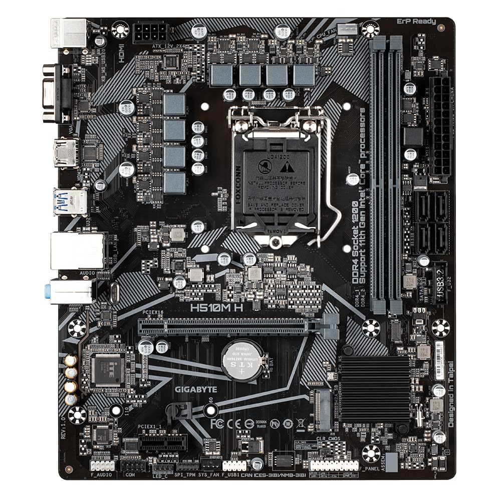 GIGABYTE H510M H MotherBoard GIGABYTE H510M H MotherBoard