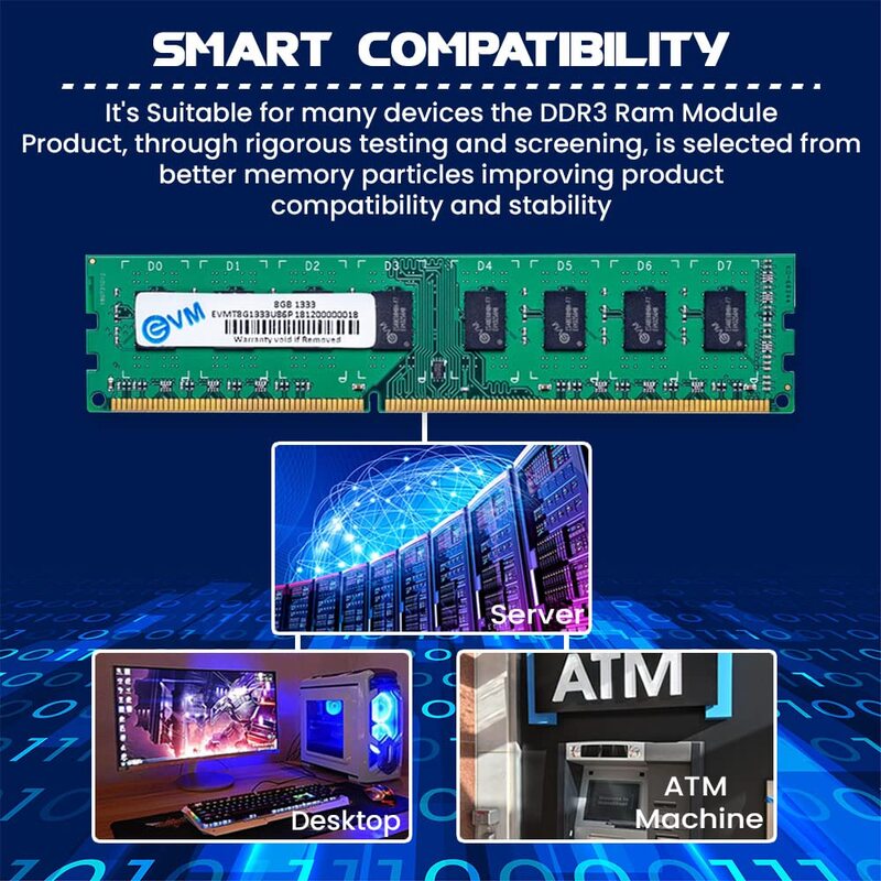 EVM 8GB DDR4 DESKTOP RAM EVM 8GB DDR4 DESKTOP RAM