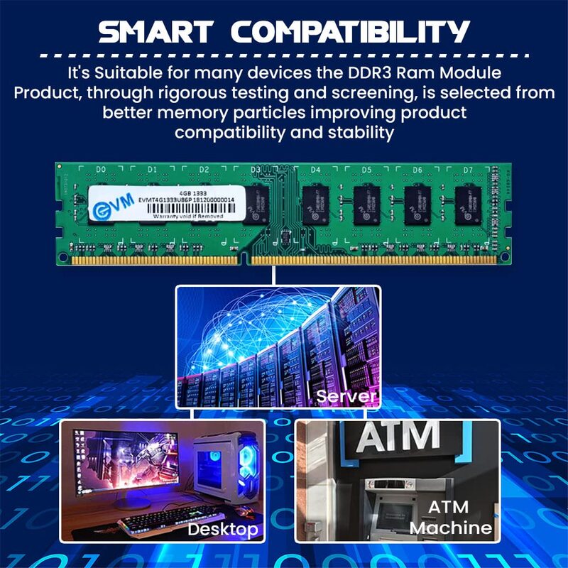 EVM 4GB DDR3 DESKTOP RAM EVM 4GB DDR3 DESKTOP RAM