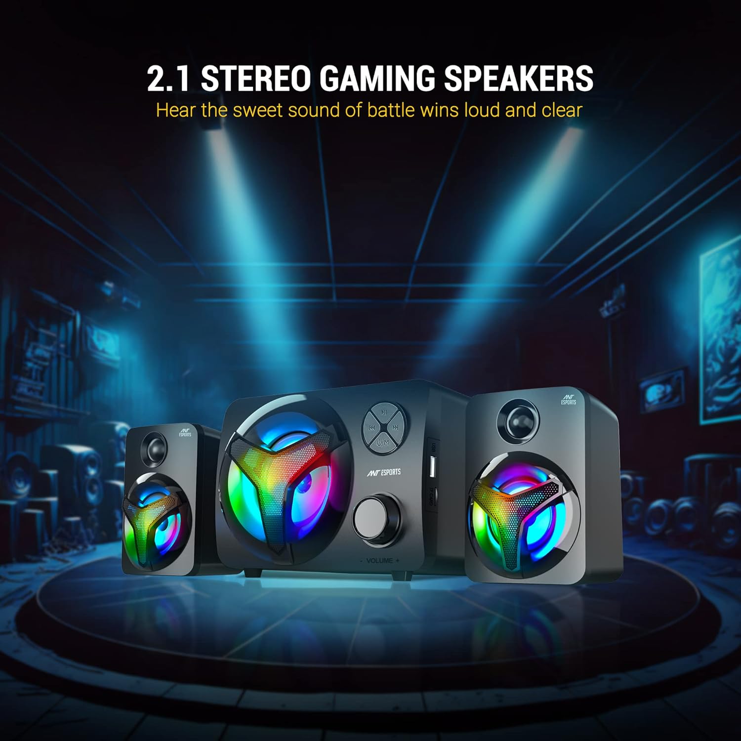 Ant eSports GS350 PRO 2.1 speaker Ant eSports GS350 PRO 2.1 speaker