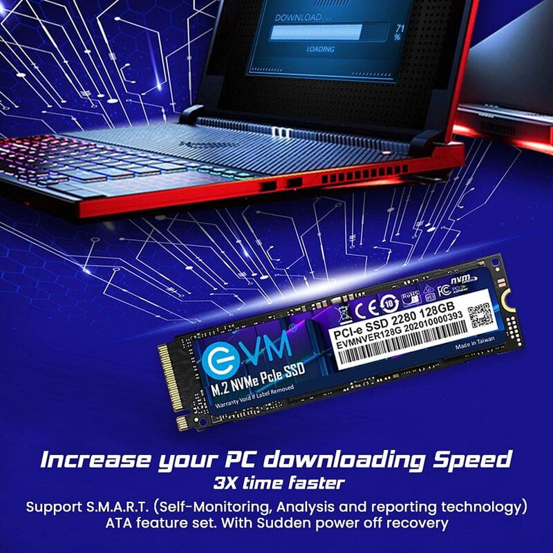 EVM M.2 NVMe PCle GEN 3*4 High Performance SSD EVM M.2 NVMe PCle GEN 3*4 High Performance SSD