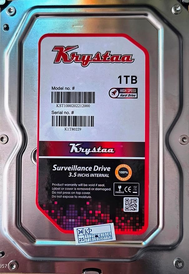 krystaa 1TB HDD krystaa 1TB HDD