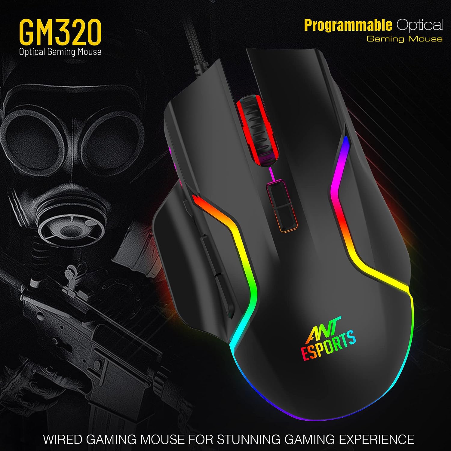 ANT ESPORTS GM320 GAMING MOUSE