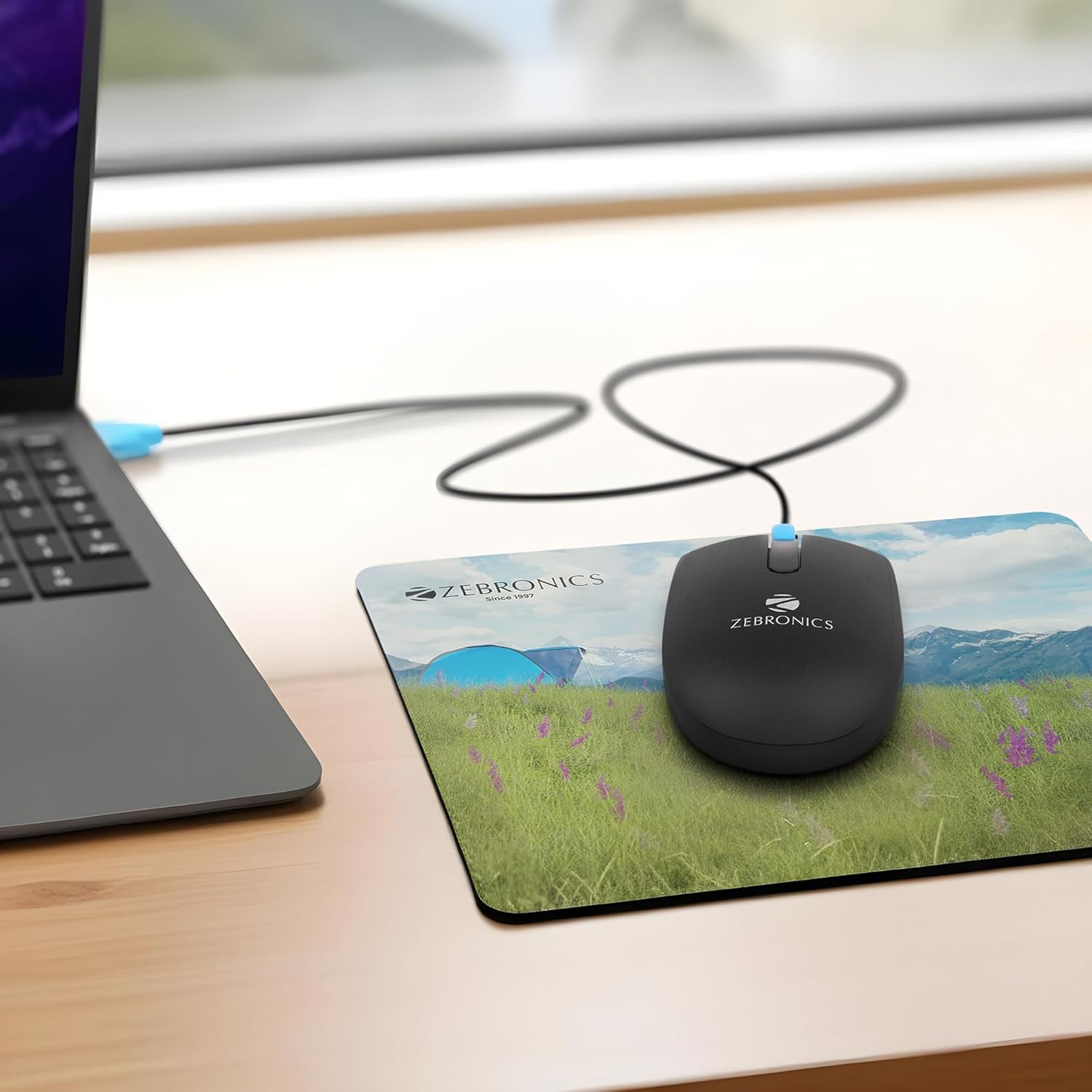 ZEBRONICS USB OPTICAL MOUSE - JUGGLE ZEBRONICS USB OPTICAL MOUSE - JUGGLE