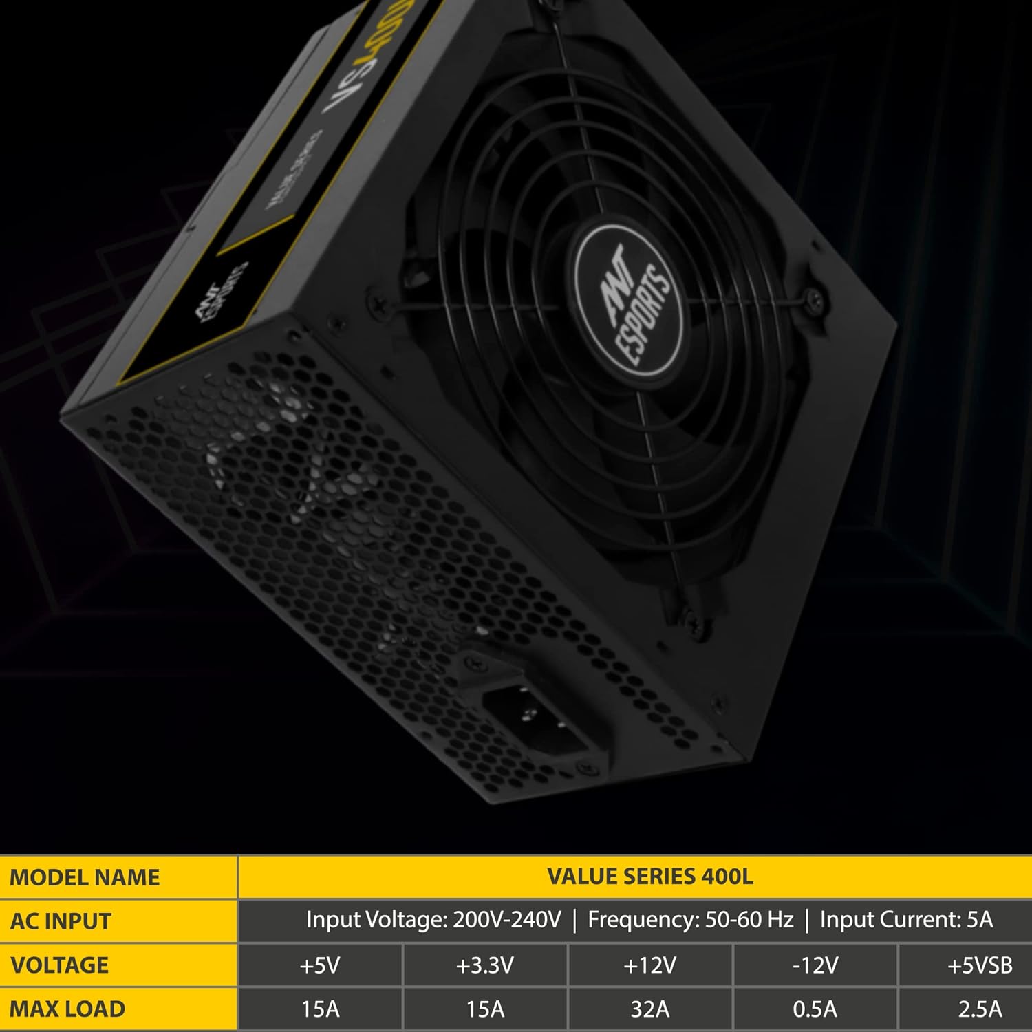 ANT ESPORTS VS400L VALUE SERIES POWER SUPPLY ANT ESPORTS VS400L VALUE SERIES POWER SUPPLY