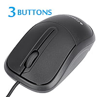 ZEBRONICS Zeb-Comfort Wired USB Mouse