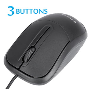 ZEBRONICS Zeb-Comfort Wired USB Mouse ZEBRONICS Zeb-Comfort Wired USB Mouse