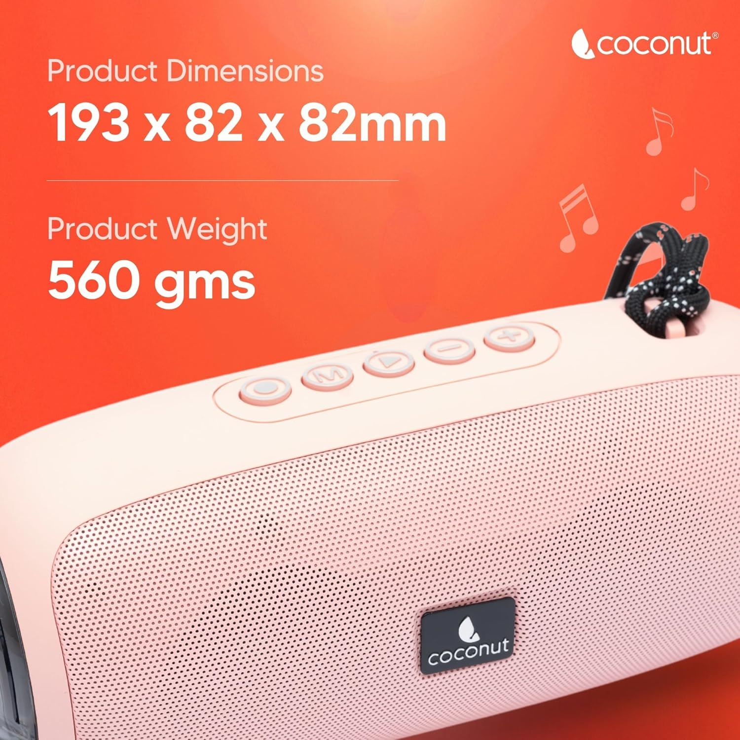 Coconut CBS03 GRACE BLUETOOTH SPEAKERS