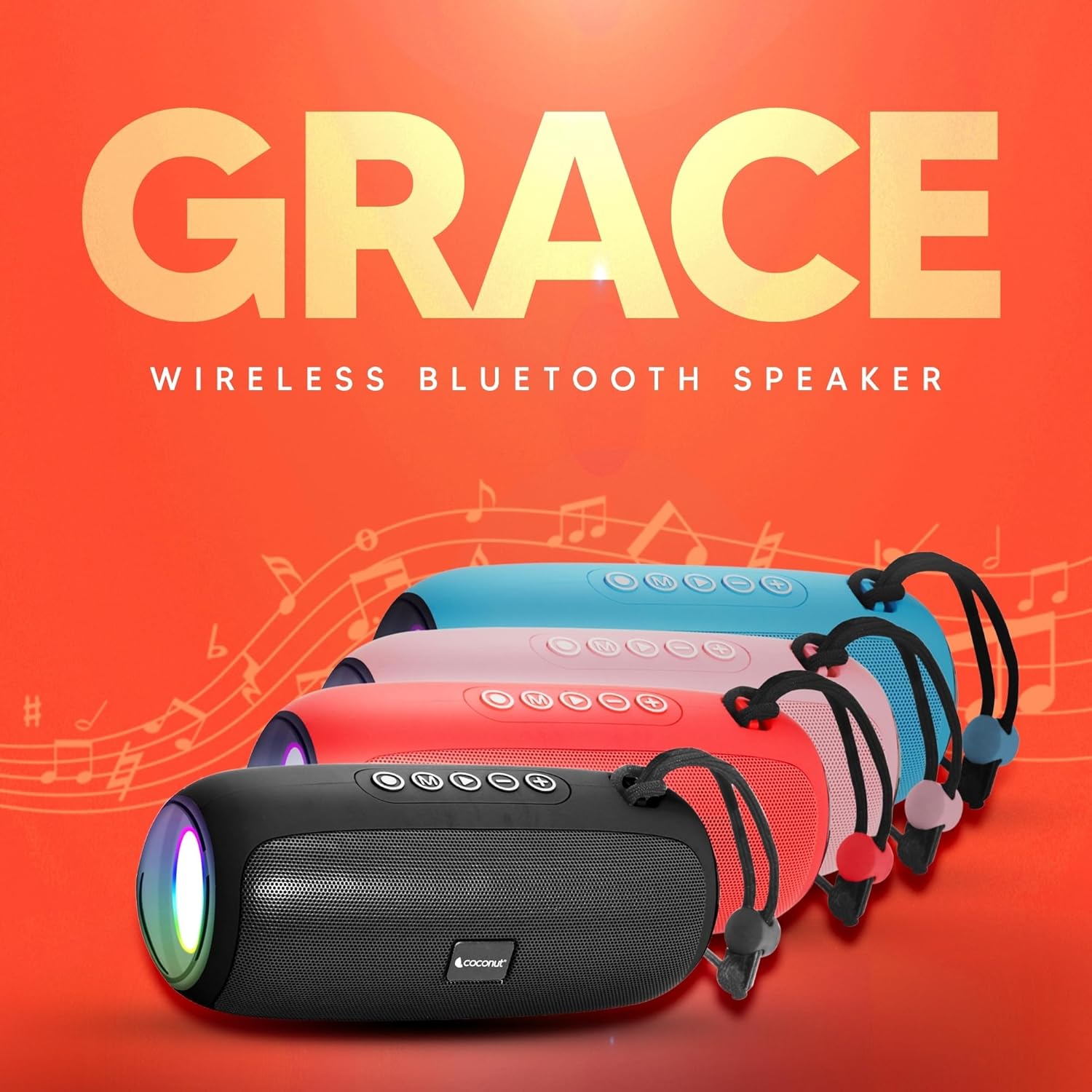 Coconut CBS03 GRACE BLUETOOTH SPEAKERS