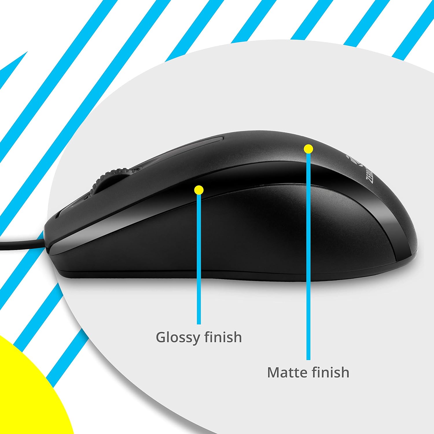 ZEBRONICS OPTICAL USB MOUSE (ALEX) ZEBRONICS OPTICAL USB MOUSE (ALEX)