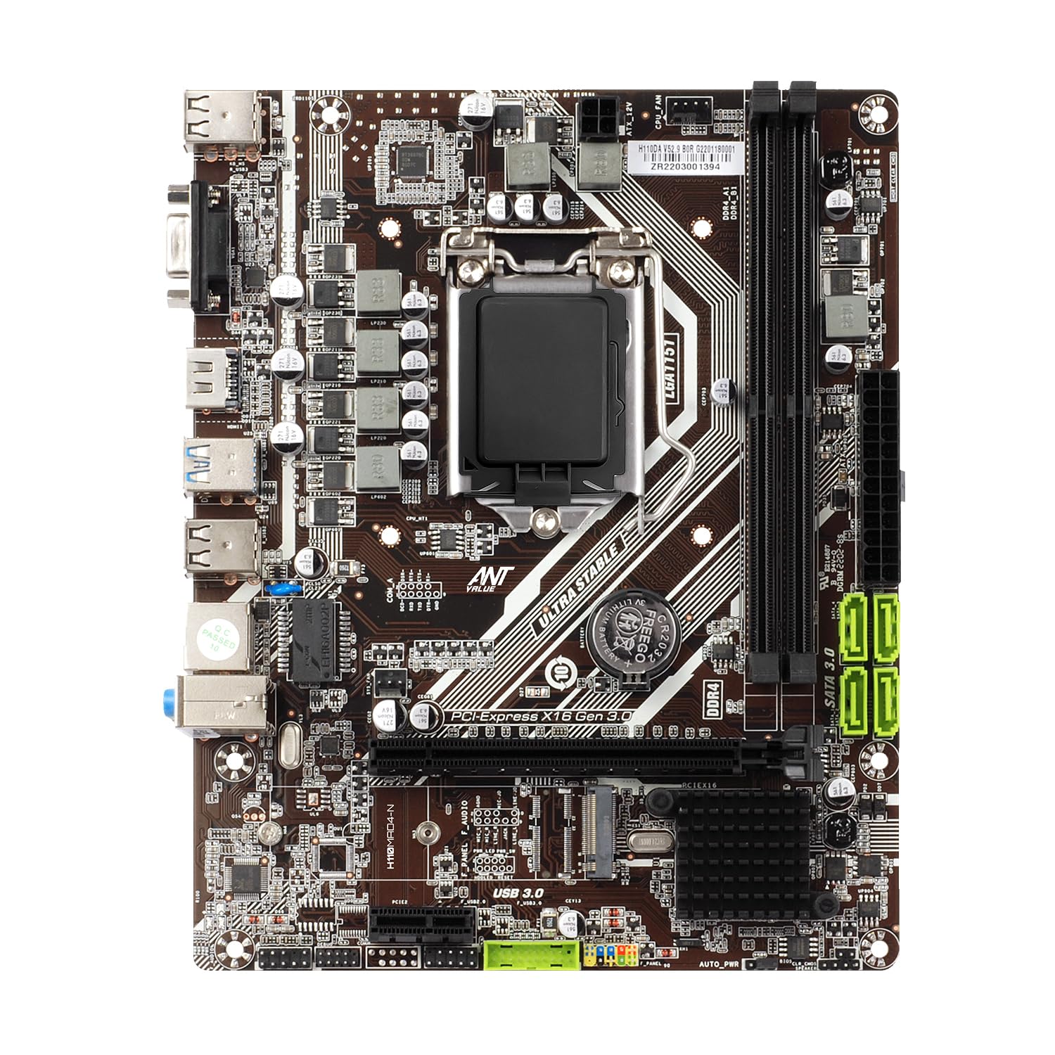 ANT ESPORTS H110 MOTHERBOARD ANT ESPORTS H110 MOTHERBOARD