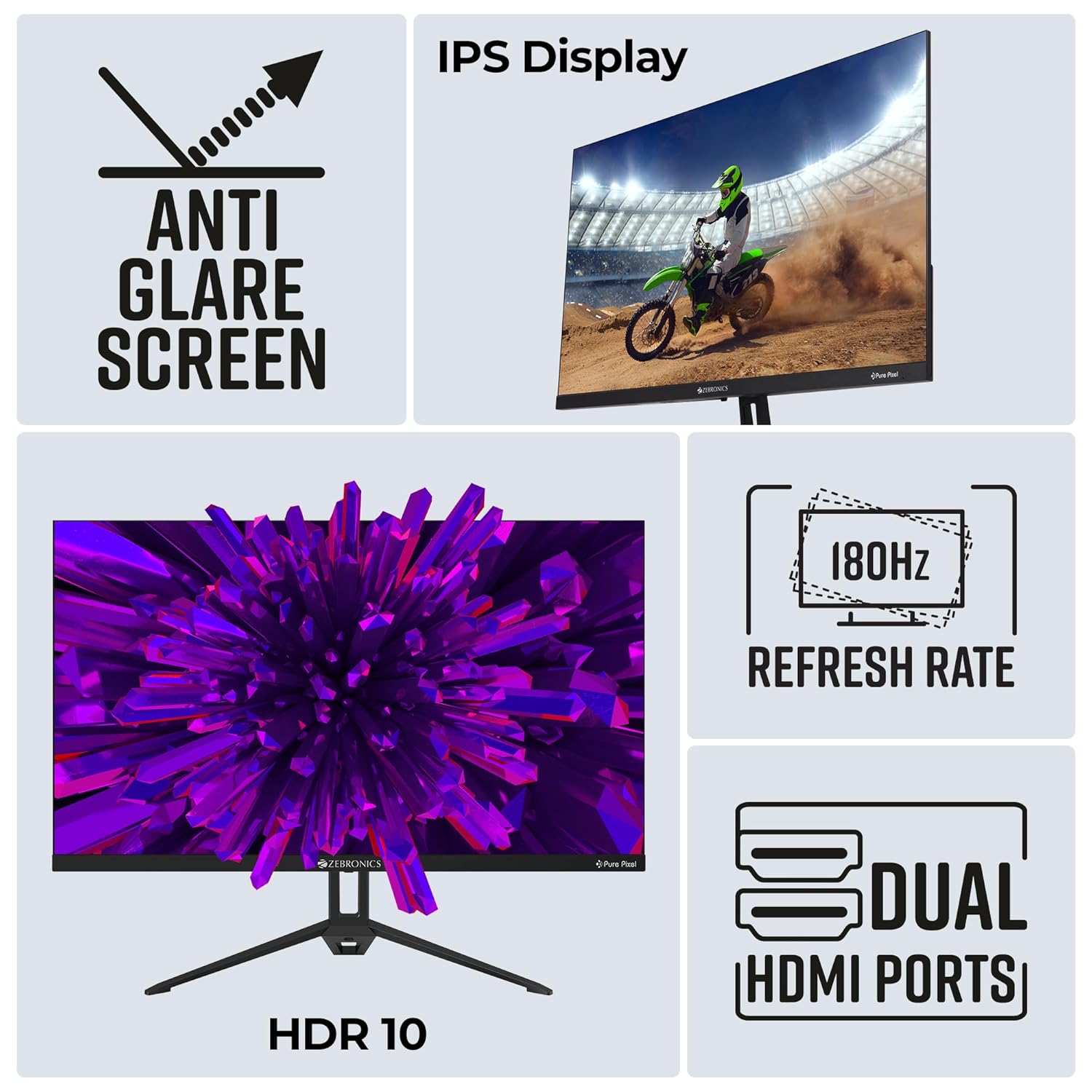 ZEBRONICS LED 27 inch MONITOR ZEBRONICS LED 27 inch MONITOR
