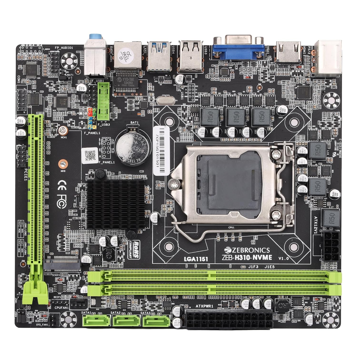 ZEBRONICS ZEB-Z310 MOTHERBOARD ZEBRONICS ZEB-Z310 MOTHERBOARD