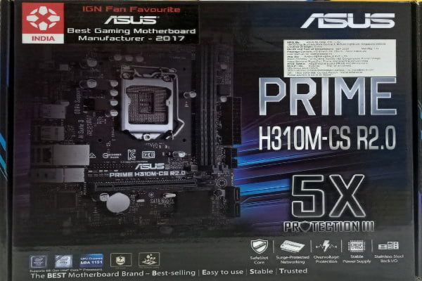 ASUS PRIME H310M-CS-R2.0 MOTHERBOARD ASUS PRIME H310M-CS-R2.0 MOTHERBOARD