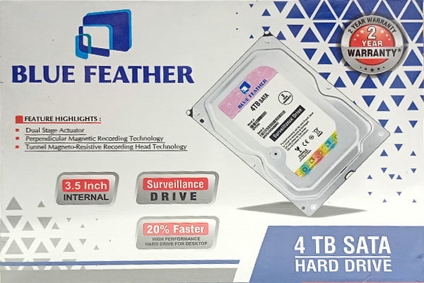 Blue Feather BFDT 1 TB Desktop, Surveillance Systems Internal Hard Disk Drive Blue Feather BFDT 1 TB Desktop, Surveillance Systems Internal Hard Disk Drive