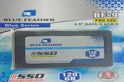 BLUE FEATHER BLUE SERIES B F-9 PRO 120GB SSD 2.5 SATA BLUE FEATHER BLUE SERIES B F-9 PRO 120GB SSD 2.5 SATA
