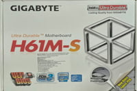 GIGABYTE H61M-S ULTRA DURABLE MOTHERBOARD