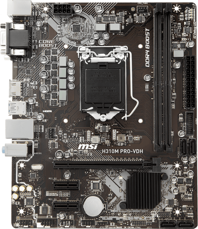 MSI H310M PRO VDH
