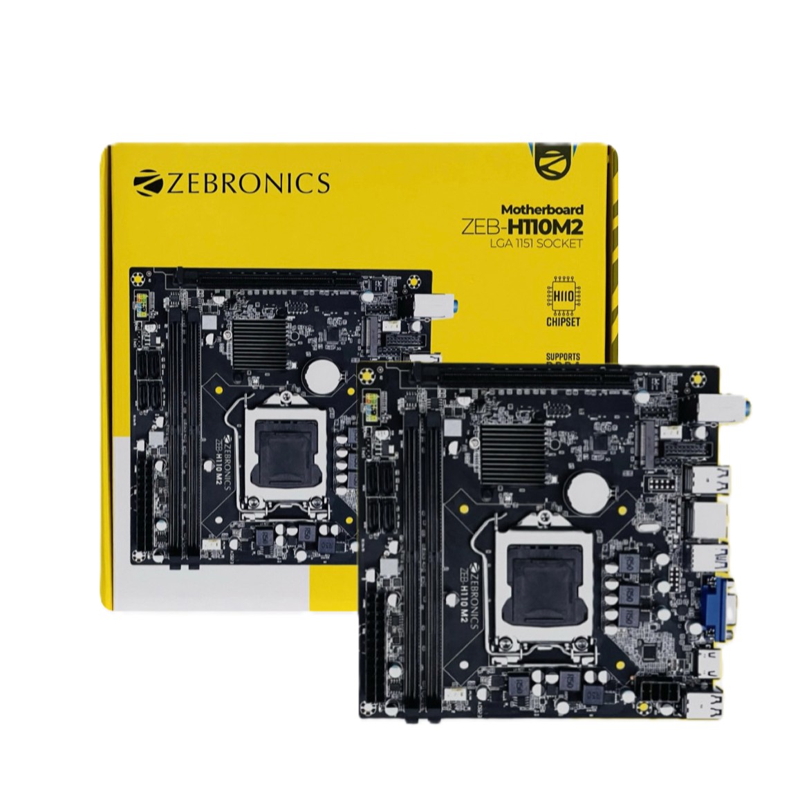 ZEBRONICS H110M2 SOCKET 1151  MOTHERBOARD