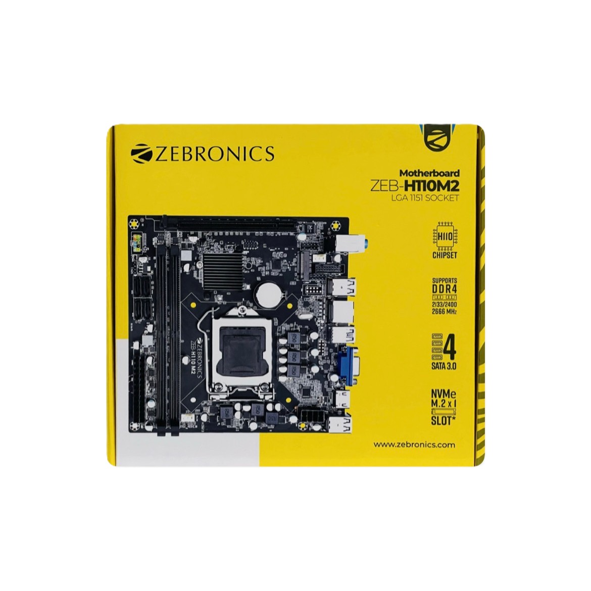 ZEBRONICS H110M2 SOCKET 1151  MOTHERBOARD