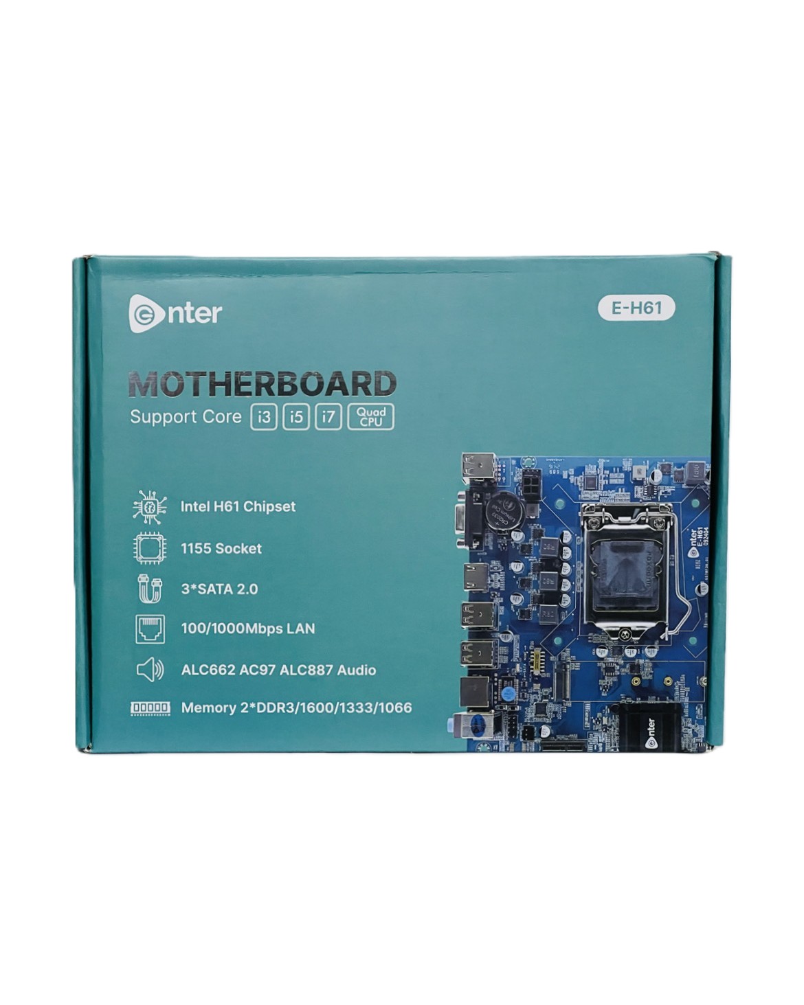 ENTER MOTHERBOARD E-H61 ENTER MOTHERBOARD E-H61