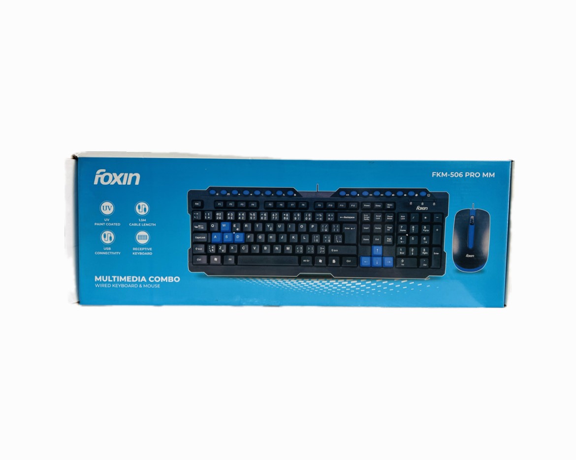 FOXIN COMBO KBD+MOUSE FKM506 MM FOXIN COMBO KBD+MOUSE FKM506 MM