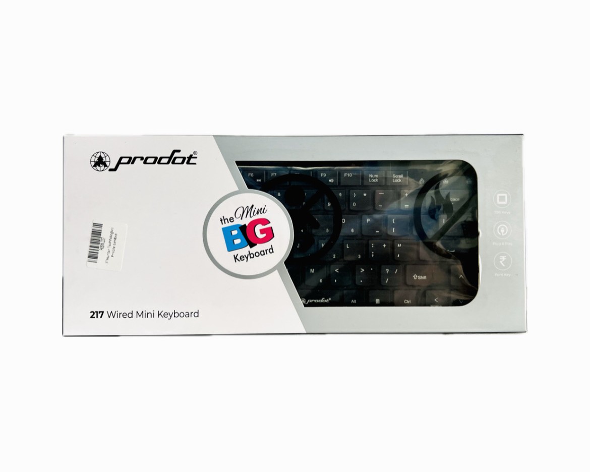 PRODOT USB MINI KEYBOARD - 217 PRODOT USB MINI KEYBOARD - 217