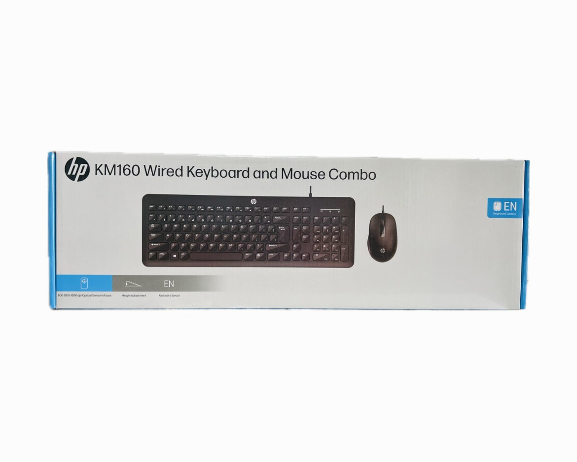 HP Keyboard Mouse Combo USB KM160 HP Keyboard Mouse Combo USB KM160