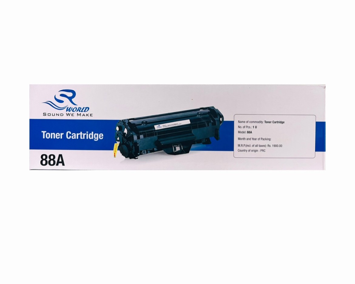 SR WORLD 88A TONER CARTRIDGE SR WORLD 88A TONER CARTRIDGE