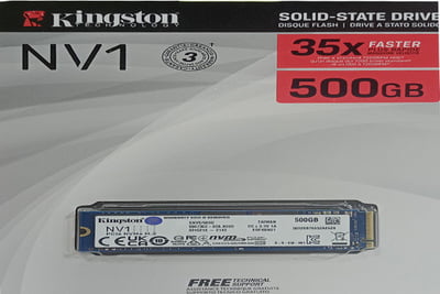 KINGSTON NV1 SSD (SOLID-STATE DRIVE) 500 GB