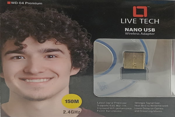 LIVE TECH NANO USB WIRELESS ADAPTER LIVE TECH NANO USB WIRELESS ADAPTER