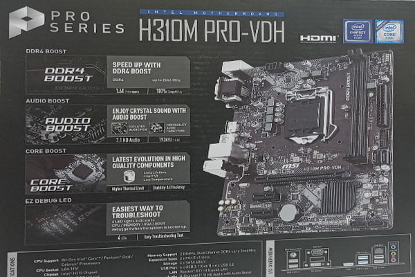 MSI H310M PRO-VDH MSI H310M PRO-VDH