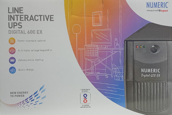 LINE INTERACTIVE NUMERIC Digital 600 EX V UPS LINE INTERACTIVE NUMERIC Digital 600 EX V UPS